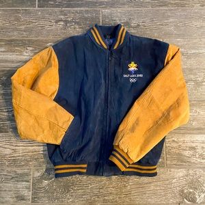 ORIGINAL 2002 SALT LAKE OLYMPIC VARSITY JACKET !